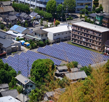 太陽能地面架台，靜岡縣