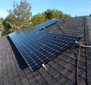 太陽能瓦屋頂支架，美國羅德岱堡