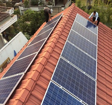 太陽能瓦屋頂支架，斯里蘭卡