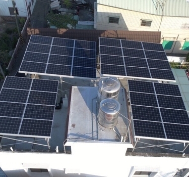 太陽能防水型棚架式，台南西港療養院