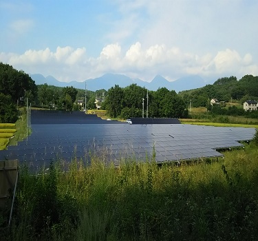 太陽能地面支架，日本長野