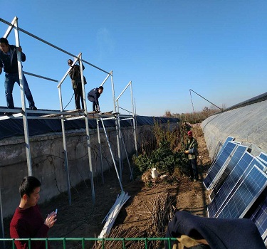 太陽能農業大棚支架，山東
