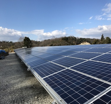 太陽能地面支架，日本京都